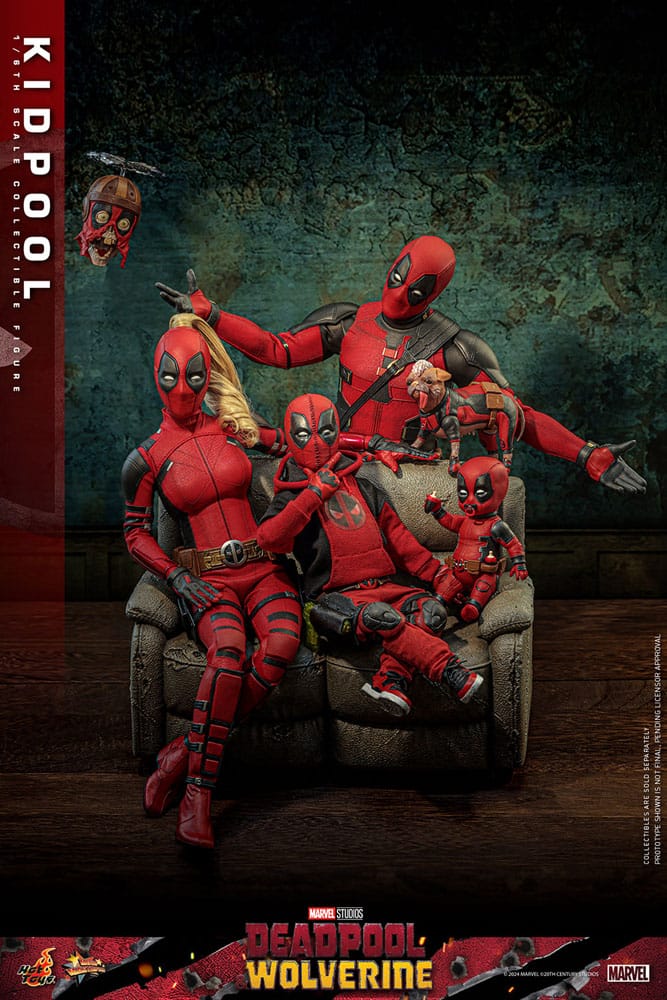 Hot Toys Deadpool & Wolverine Kidpool 1/6 Actionfigur