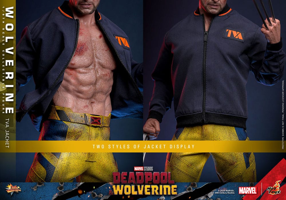 Hot Toys Deadpool & Wolverine Wolverine (TVA Jacket Version) 1/6 Actionfigur