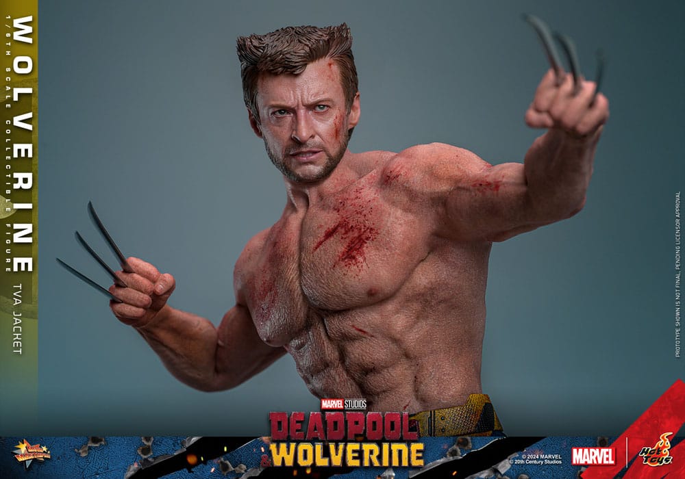 Hot Toys Deadpool & Wolverine Wolverine (TVA Jacket Version) 1/6 Actionfigur