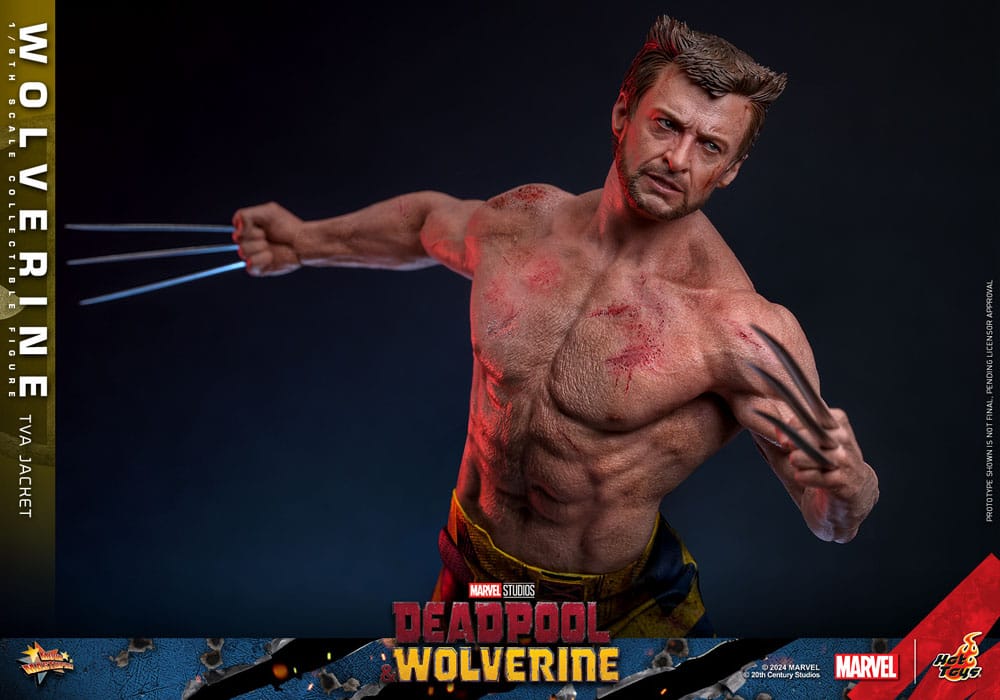 Hot Toys Deadpool & Wolverine Wolverine (TVA Jacket Version) 1/6 Actionfigur