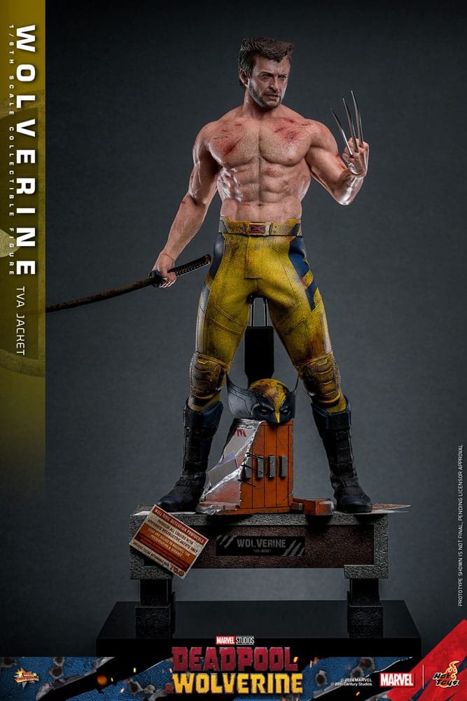 Hot Toys Deadpool & Wolverine Wolverine (TVA Jacket Version) 1/6 Actionfigur