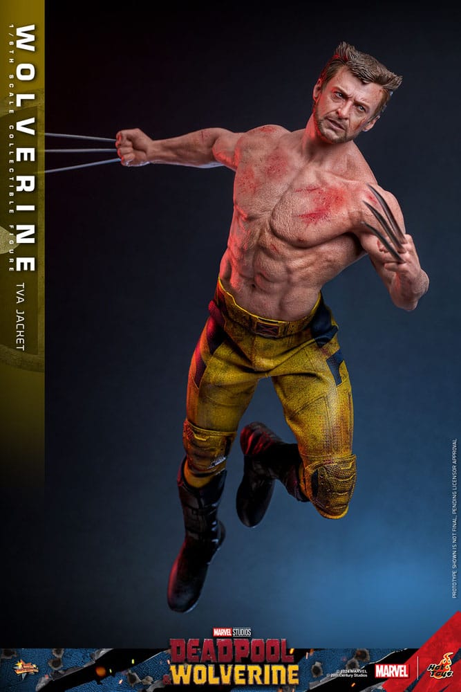 Hot Toys Deadpool & Wolverine Wolverine (TVA Jacket Version) 1/6 Actionfigur