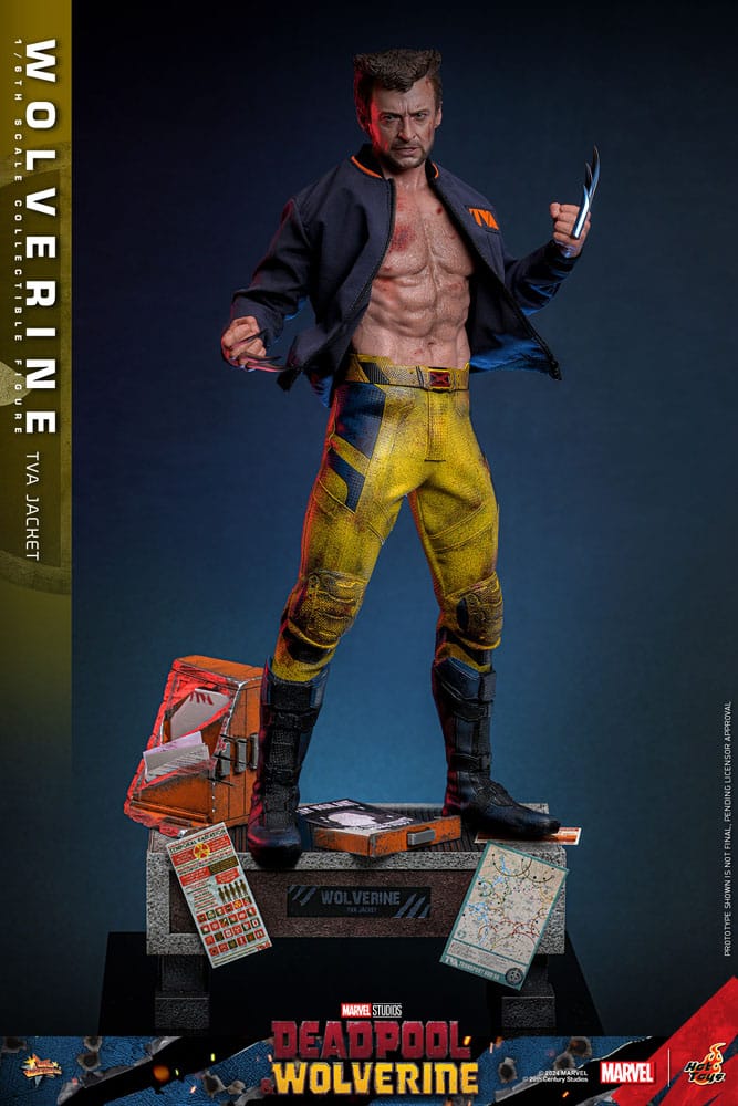 Hot Toys Deadpool & Wolverine Wolverine (TVA Jacket Version) 1/6 Actionfigur