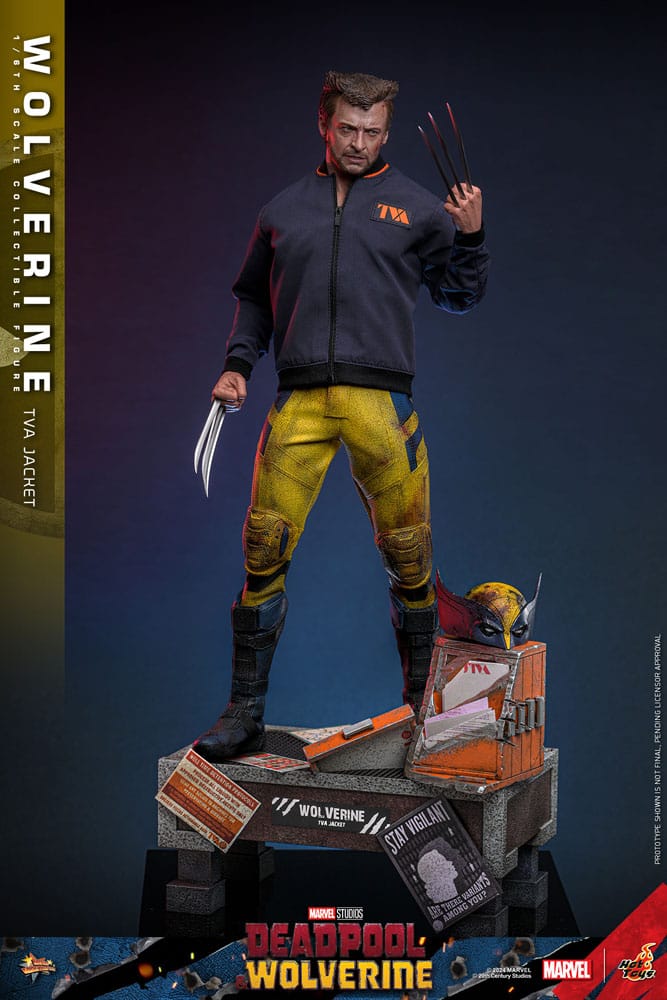Hot Toys Deadpool & Wolverine Wolverine (TVA Jacket Version) 1/6 Actionfigur