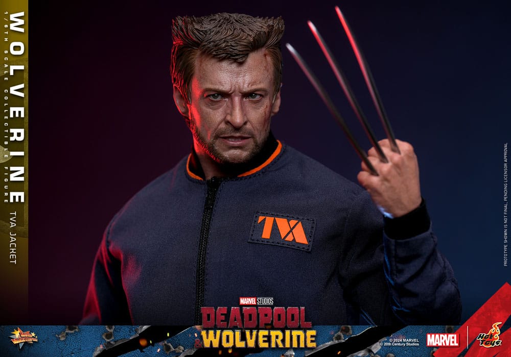Hot Toys Deadpool & Wolverine Wolverine (TVA Jacket Version) 1/6 Actionfigur