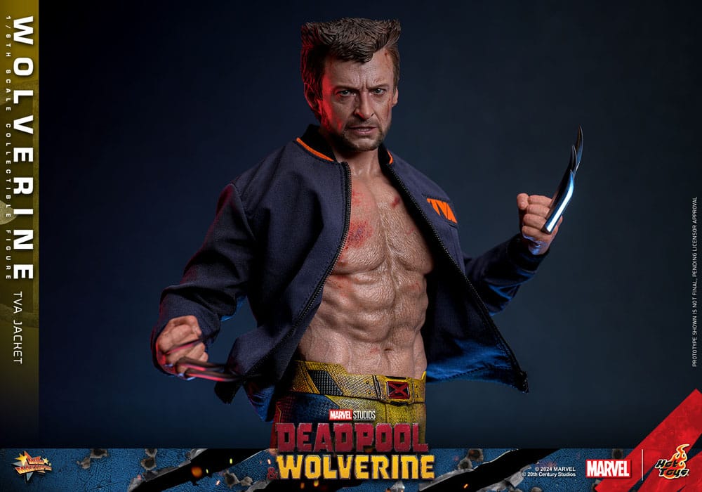Hot Toys Deadpool & Wolverine Wolverine (TVA Jacket Version) 1/6 Actionfigur