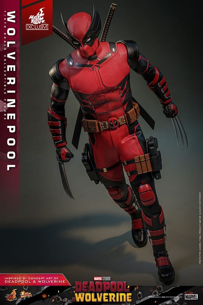 Hot Toys Deadpool & Wolverine Wolverinepool Hot Toys Exclusive 1/6 Actionfigur