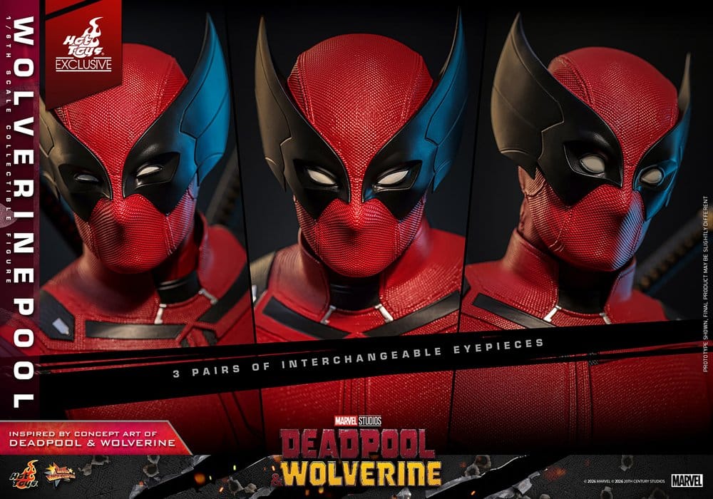Hot Toys Deadpool & Wolverine Wolverinepool Hot Toys Exclusive 1/6 Actionfigur