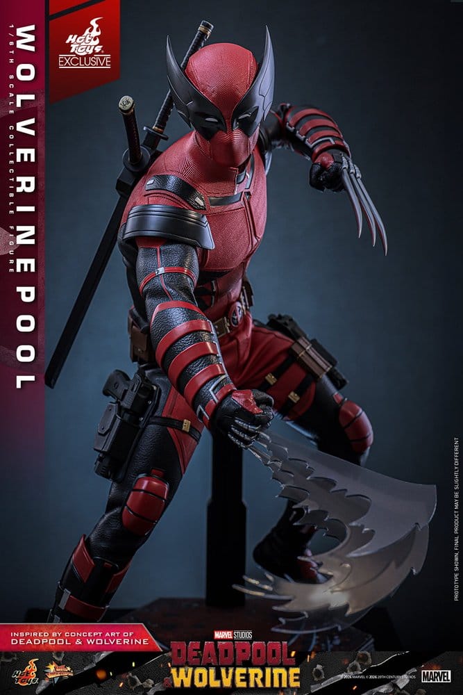 Hot Toys Deadpool & Wolverine Wolverinepool Hot Toys Exclusive 1/6 Actionfigur