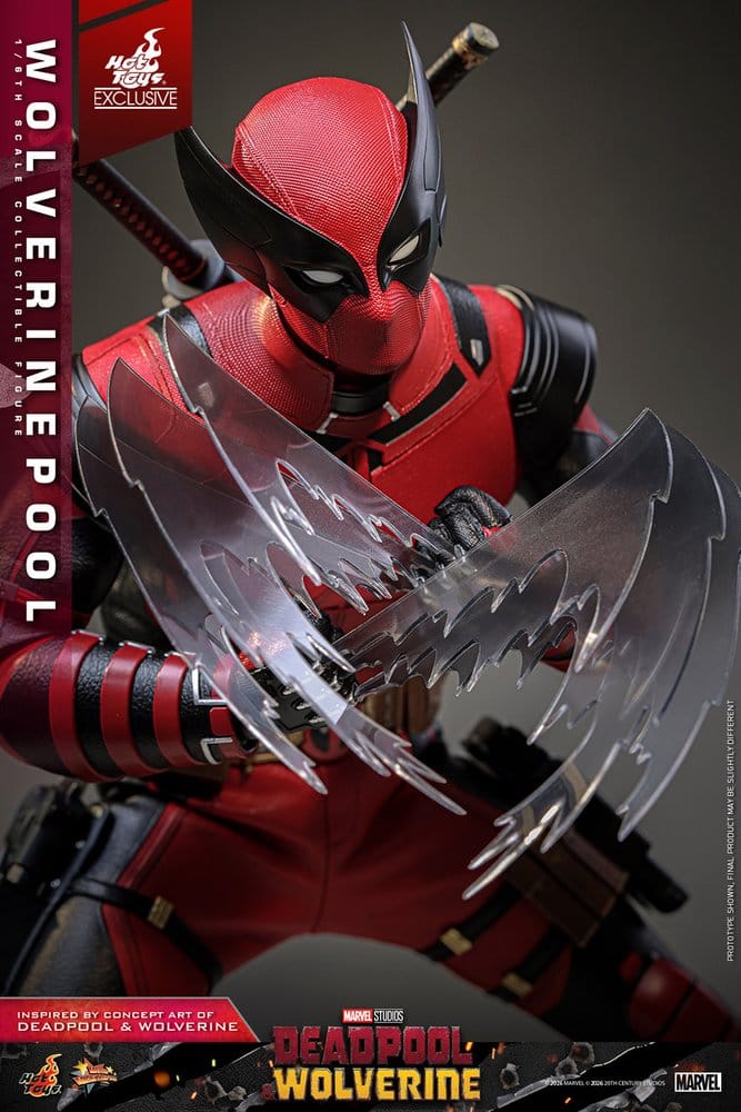 Hot Toys Deadpool & Wolverine Wolverinepool Hot Toys Exclusive 1/6 Actionfigur