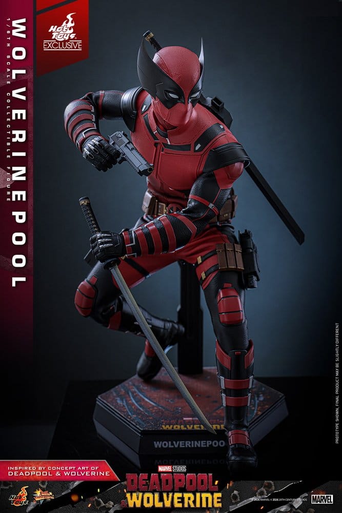 Hot Toys Deadpool & Wolverine Wolverinepool Hot Toys Exclusive 1/6 Actionfigur