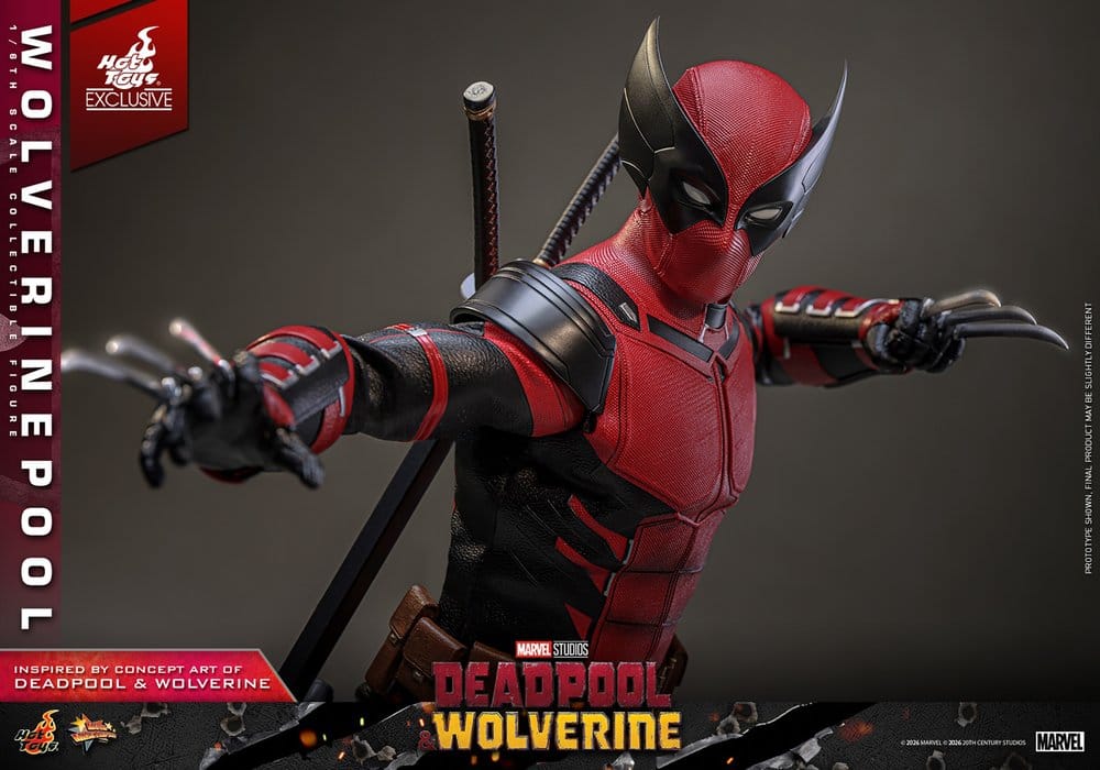 Hot Toys Deadpool & Wolverine Wolverinepool Hot Toys Exclusive 1/6 Actionfigur