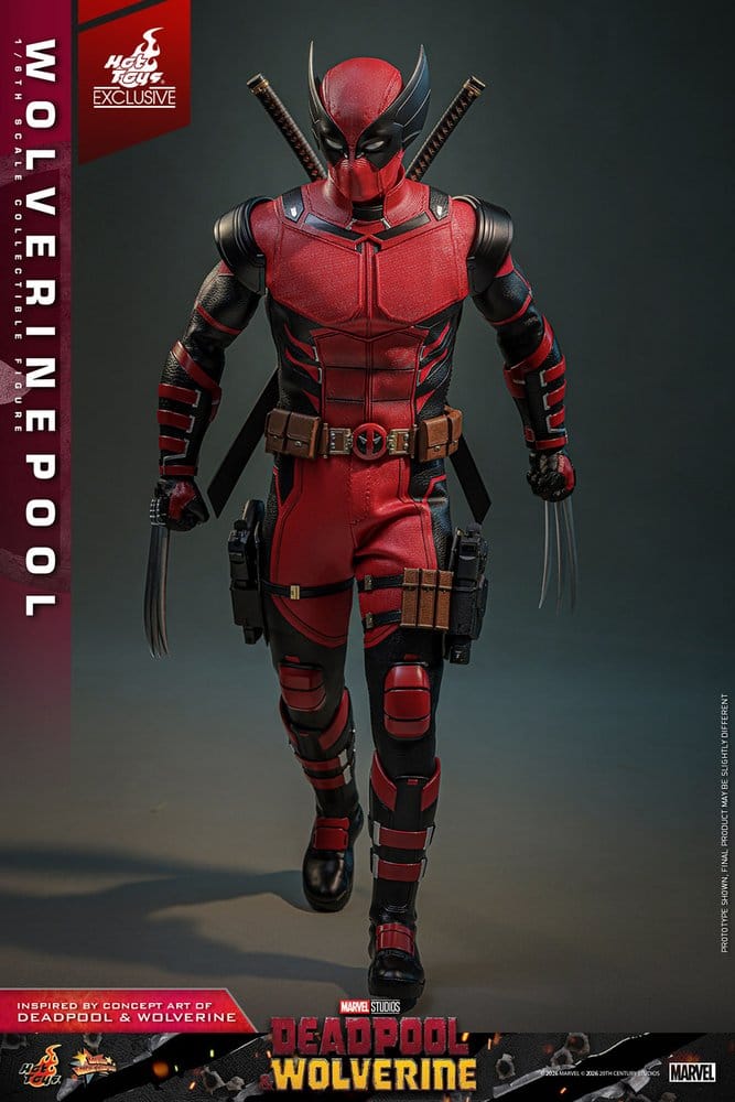 Hot Toys Deadpool & Wolverine Wolverinepool Hot Toys Exclusive 1/6 Actionfigur