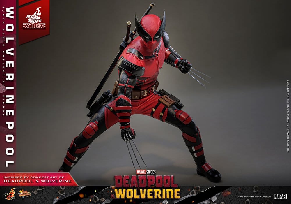 Hot Toys Deadpool & Wolverine Wolverinepool Hot Toys Exclusive 1/6 Actionfigur