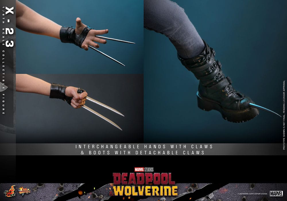 Hot Toys Deadpool & Wolverine X 23 1/6 Actionfigur