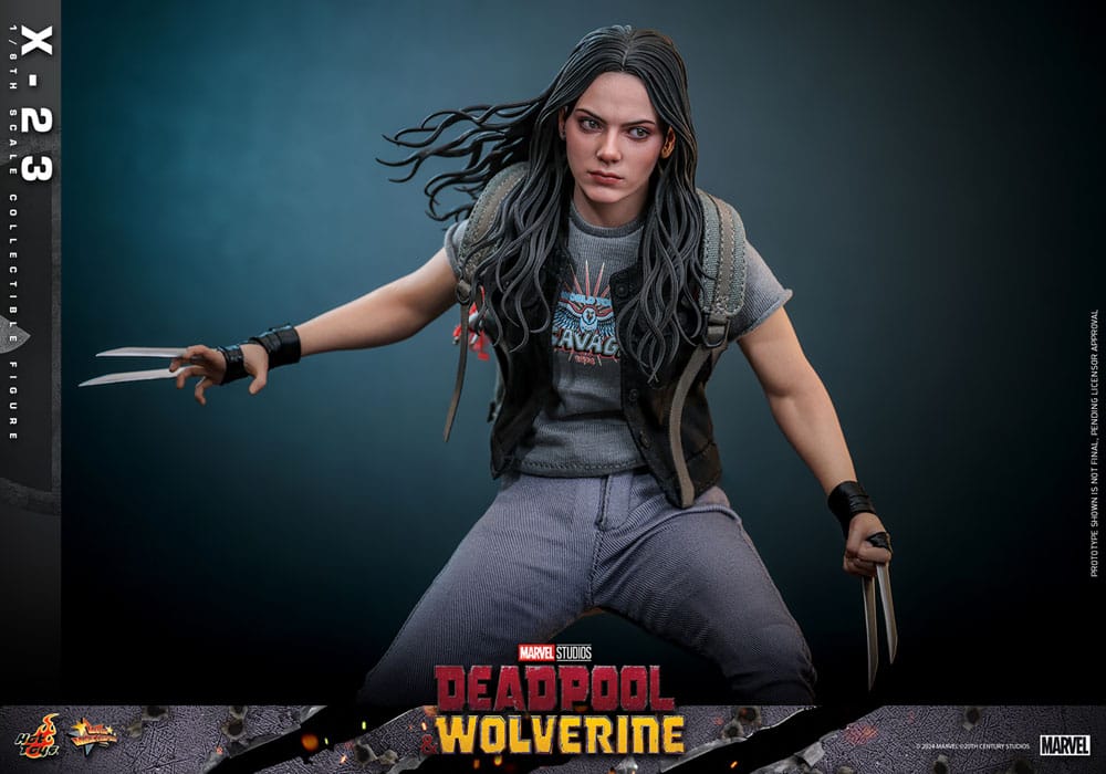 Hot Toys Deadpool & Wolverine X 23 1/6 Actionfigur
