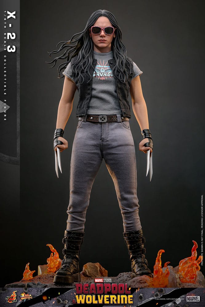 Hot Toys Deadpool & Wolverine X 23 1/6 Actionfigur