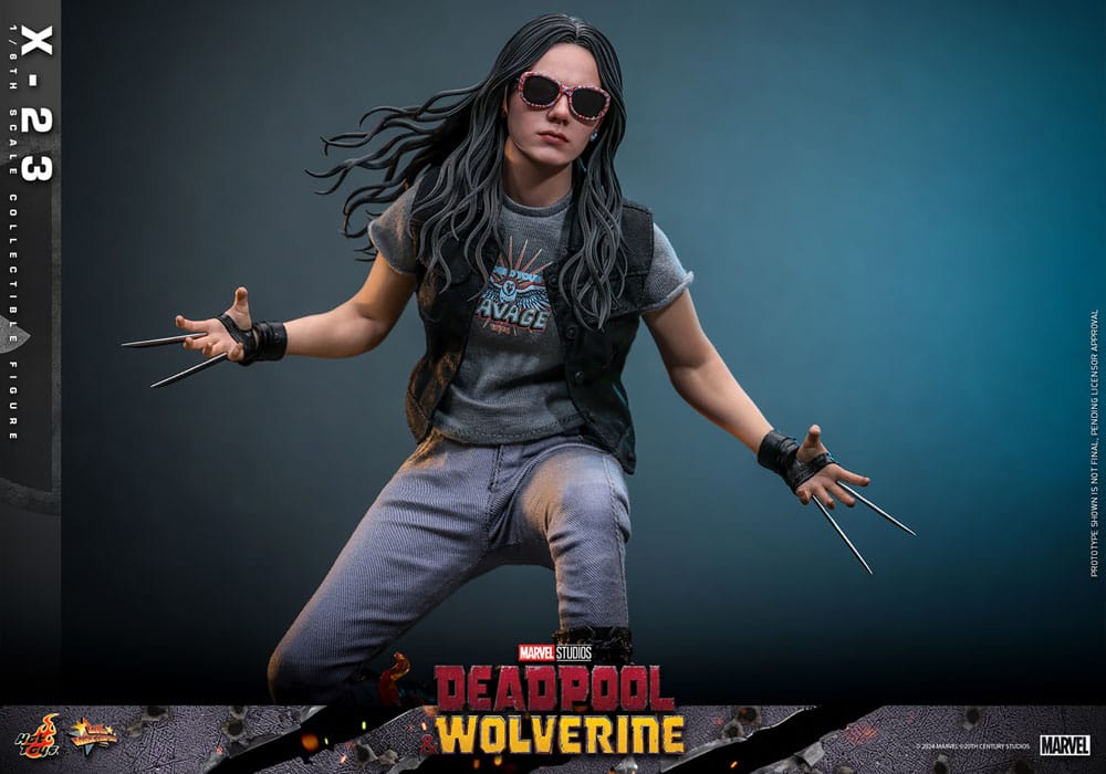 Hot Toys Deadpool & Wolverine X 23 1/6 Actionfigur