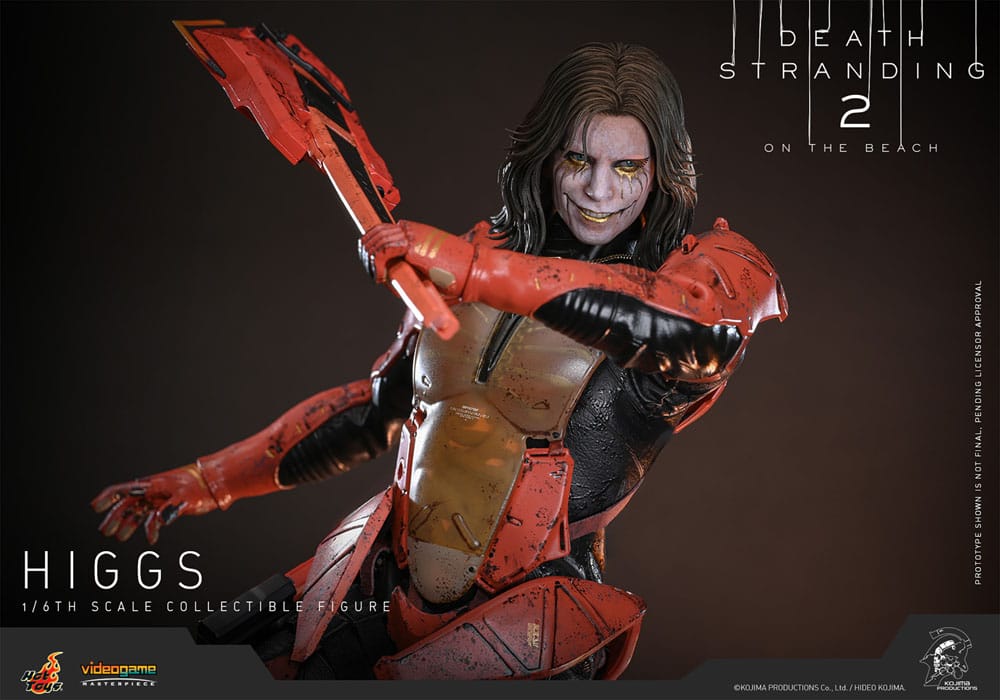 Hot Toys Death Stranding 2: On the Beach Higgs Videogame Masterpiece 1/6 Actionfigur