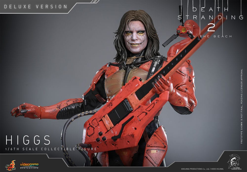 Hot Toys Death Stranding 2: On the Beach Videogame Masterpiece Actionfigur 1/6 Higgs (Deluxe Version) 33 cm