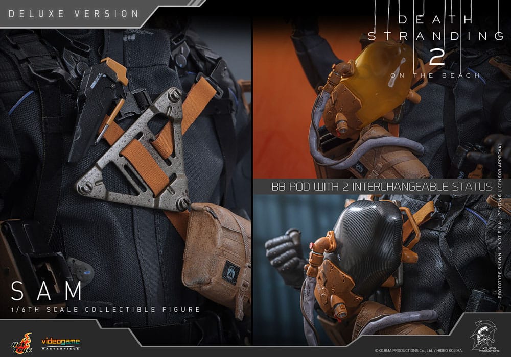 Hot Toys Death Stranding 2 Sam (Deluxe Version) 1/6 Actionfigur