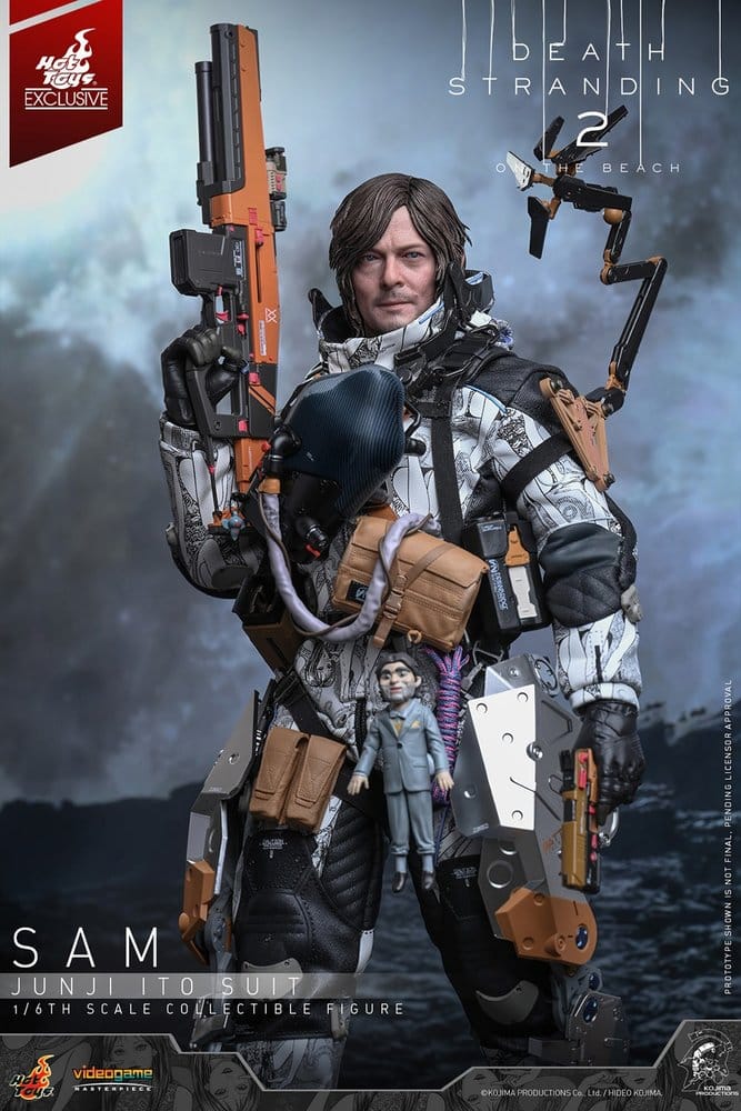 Hot Toys Death Stranding Sam Porter Bridges (Junji Ito Suit) Heo Exclusive 1/6 Actionfigur
