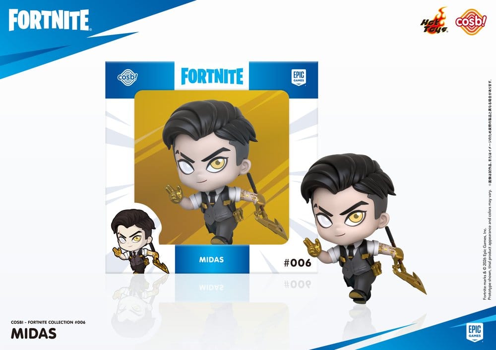 Hot Toys Fortnite Midas Cosbi Minifigur
