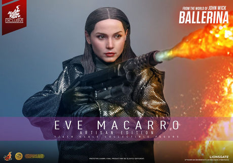 Hot Toys From The World Of John Wick Ballerina Eve Macarro (Artisan Editon) Hot Toys Exclusive 1/6 Actionfigur