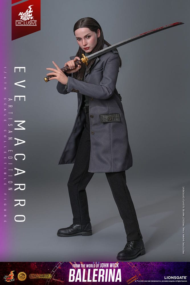 Hot Toys From The World Of John Wick Ballerina Eve Macarro (Artisan Editon) Hot Toys Exclusive 1/6 Actionfigur