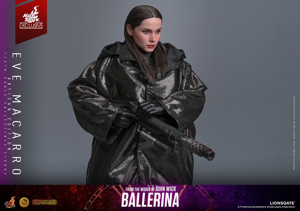 Hot Toys From The World Of John Wick Ballerina Eve Macarro (Artisan Editon) Hot Toys Exclusive 1/6 Actionfigur