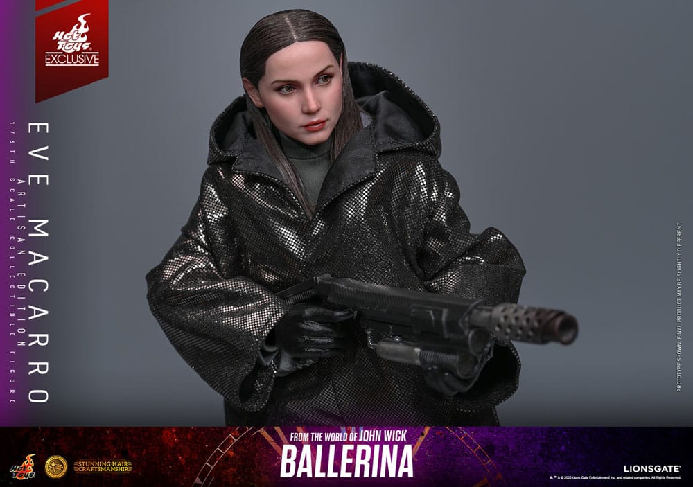 Hot Toys From The World Of John Wick Ballerina Eve Macarro (Artisan Editon) Hot Toys Exclusive 1/6 Actionfigur