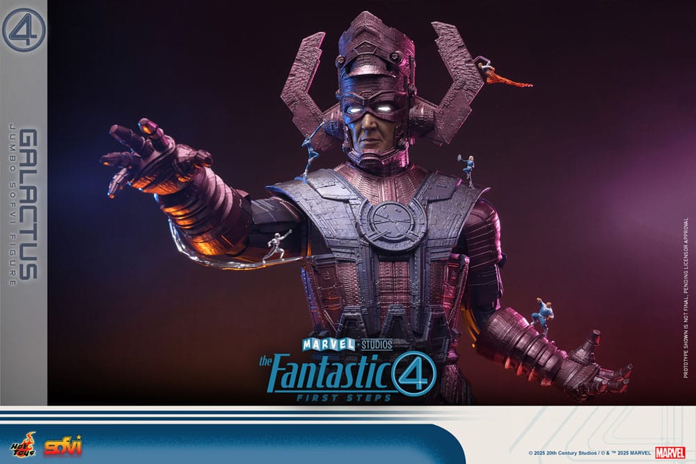 Hot Toys Galactus Jumbo Sofvi The Fantastic Four First Steps Vinyl-Figur
