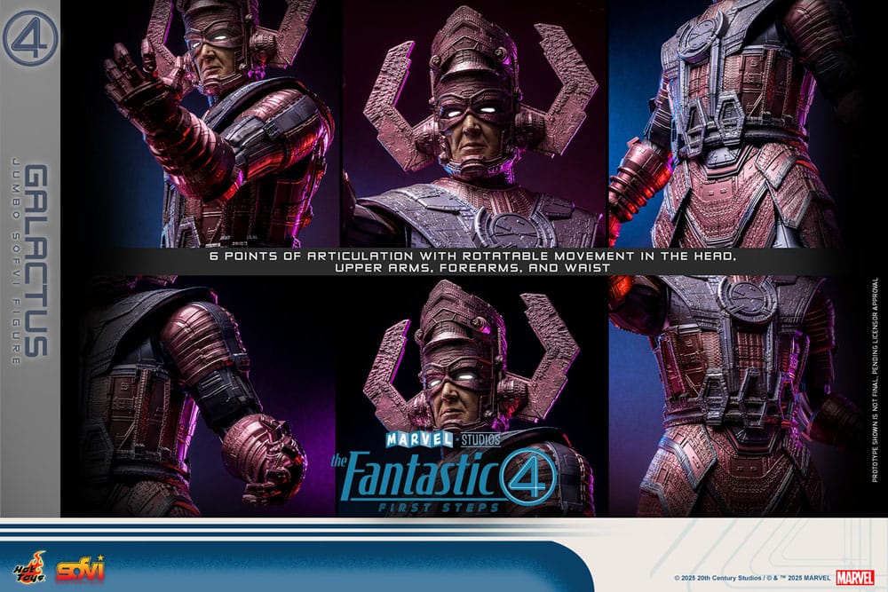 Hot Toys Galactus Jumbo Sofvi The Fantastic Four First Steps Vinyl-Figur