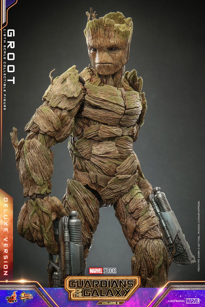 Hot Toys Guardians of the Galaxy Vol. 3 Groot (Deluxe Version) 1/6 Actionfigur Movie Masterpiece 32 m