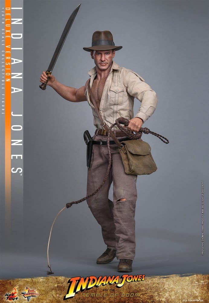 Hot Toys Indiana Jones Indiana Jones Deluxe Version Movie Masterpiece 1/6 Actionfigur