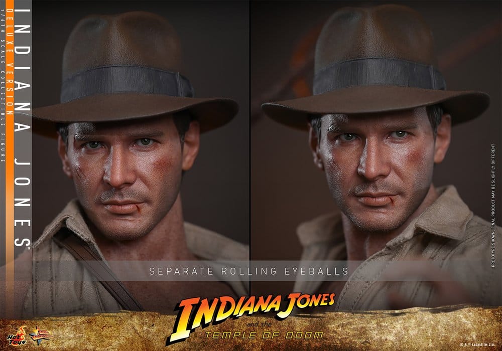 Hot Toys Indiana Jones Indiana Jones Deluxe Version Movie Masterpiece 1/6 Actionfigur
