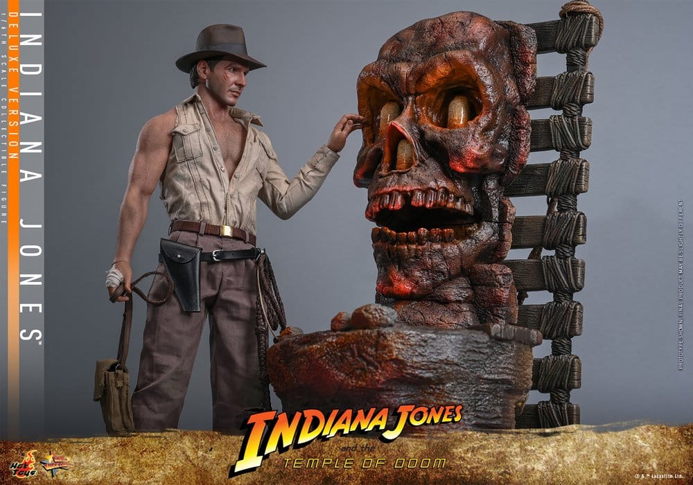 Hot Toys Indiana Jones Indiana Jones Deluxe Version Movie Masterpiece 1/6 Actionfigur