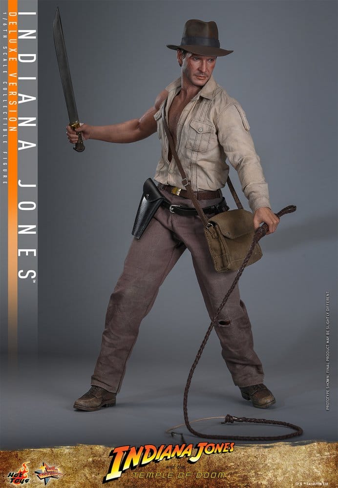 Hot Toys Indiana Jones Indiana Jones Deluxe Version Movie Masterpiece 1/6 Actionfigur