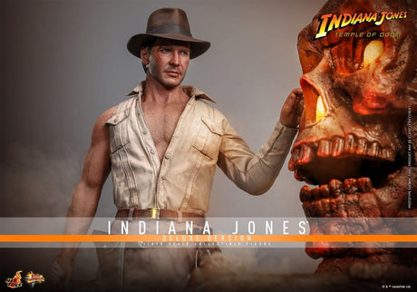 Hot Toys Indiana Jones Indiana Jones Deluxe Version Movie Masterpiece 1/6 Actionfigur
