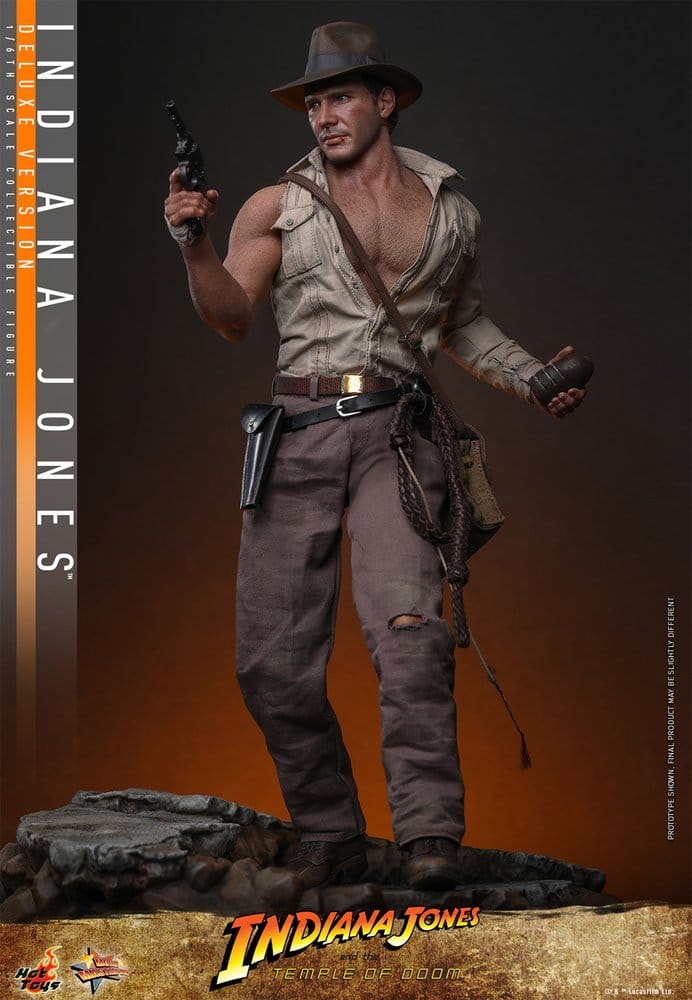 Hot Toys Indiana Jones Indiana Jones Deluxe Version Movie Masterpiece 1/6 Actionfigur