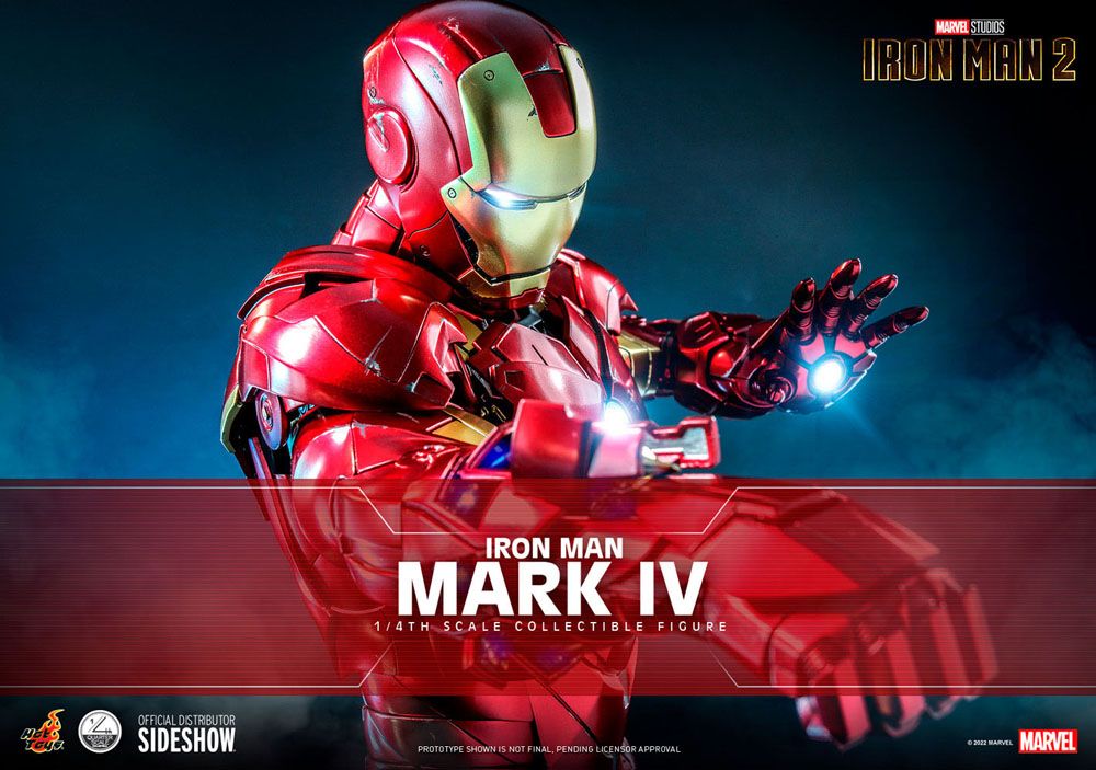 Hot Toys Iron Man 2 Iron Man Mark IV 1/4 Actionfigur