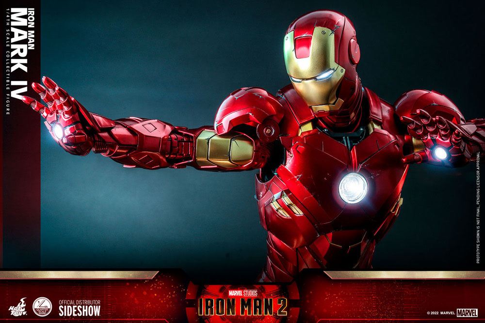 Hot Toys Iron Man 2 Iron Man Mark IV 1/4 Actionfigur