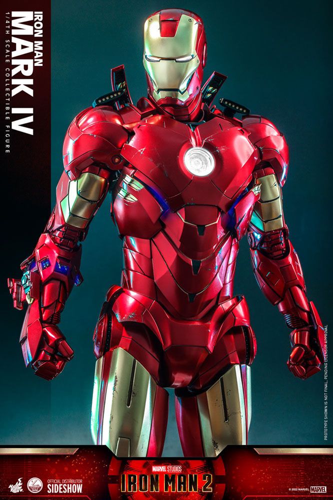 Hot Toys Iron Man 2 Iron Man Mark IV 1/4 Actionfigur