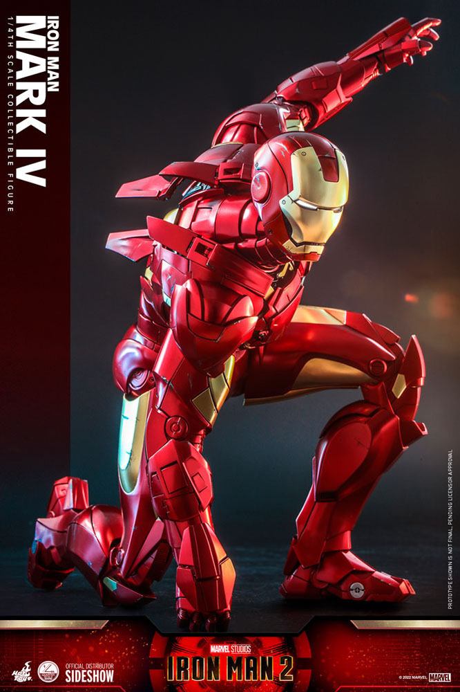 Hot Toys Iron Man 2 Iron Man Mark IV 1/4 Actionfigur
