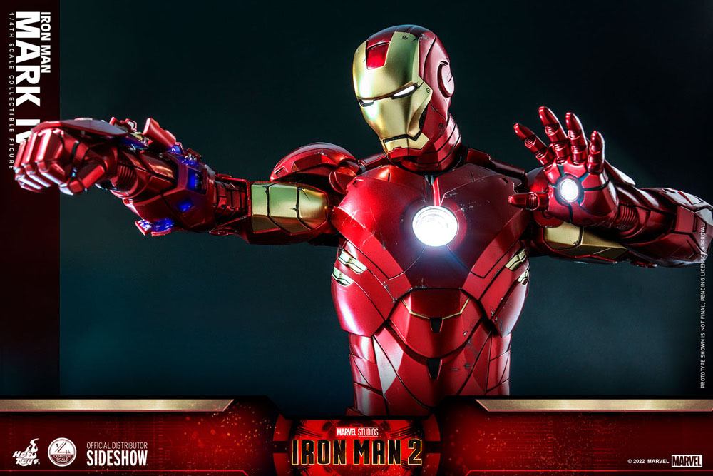 Hot Toys Iron Man 2 Iron Man Mark IV 1/4 Actionfigur