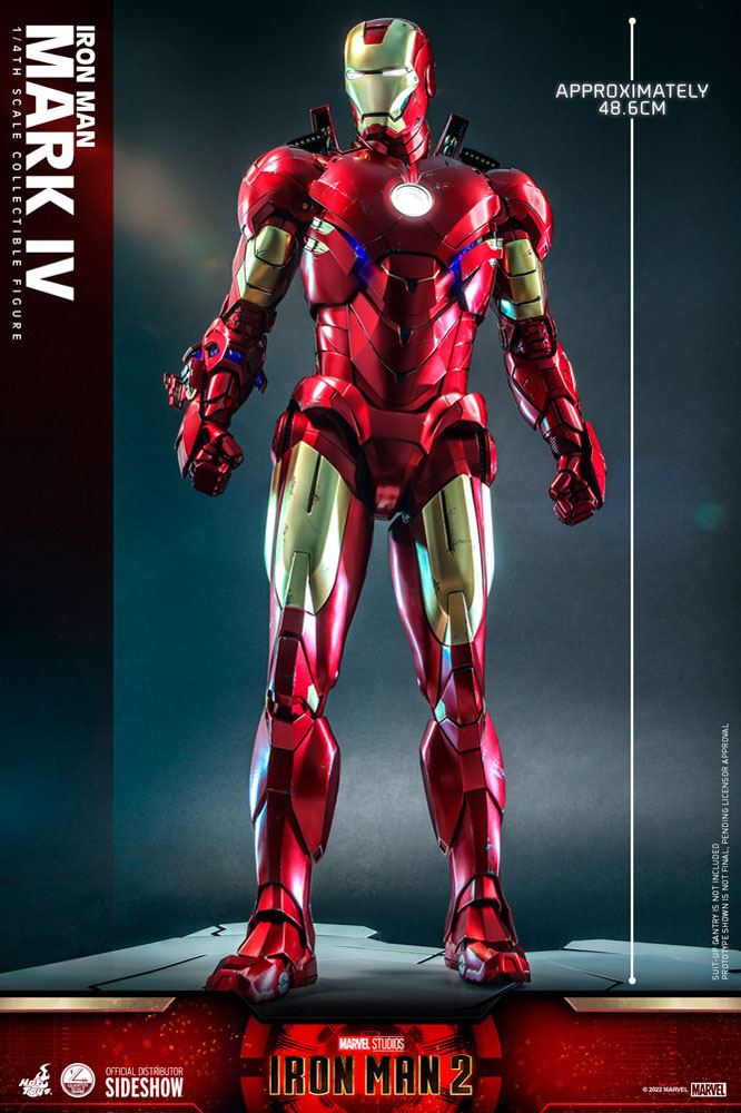 Hot Toys Iron Man 2 Iron Man Mark IV 1/4 Actionfigur