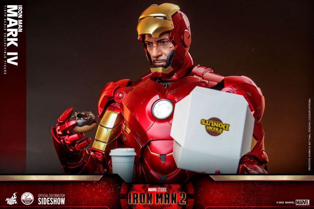 Hot Toys Iron Man 2 Iron Man Mark IV 1/4 Actionfigur