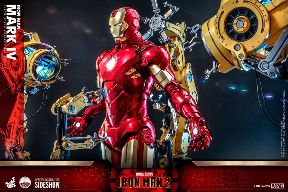 Hot Toys Iron Man 2 Iron Man Mark IV 1/4 Actionfigur