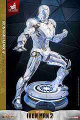 Hot Toys Iron Man 2 Iron Man Mark IV (Sub-Zero Fractal Armor) Exclusive 1/6 Actionfigur