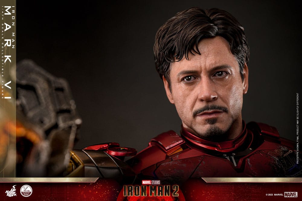 Hot Toys Iron Man 2 Iron Man Mark VI 1/4 Actionfigur